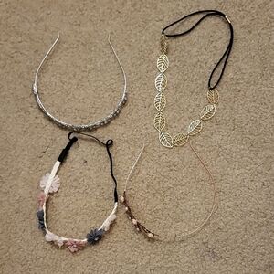 Lot Of Floral Headbands